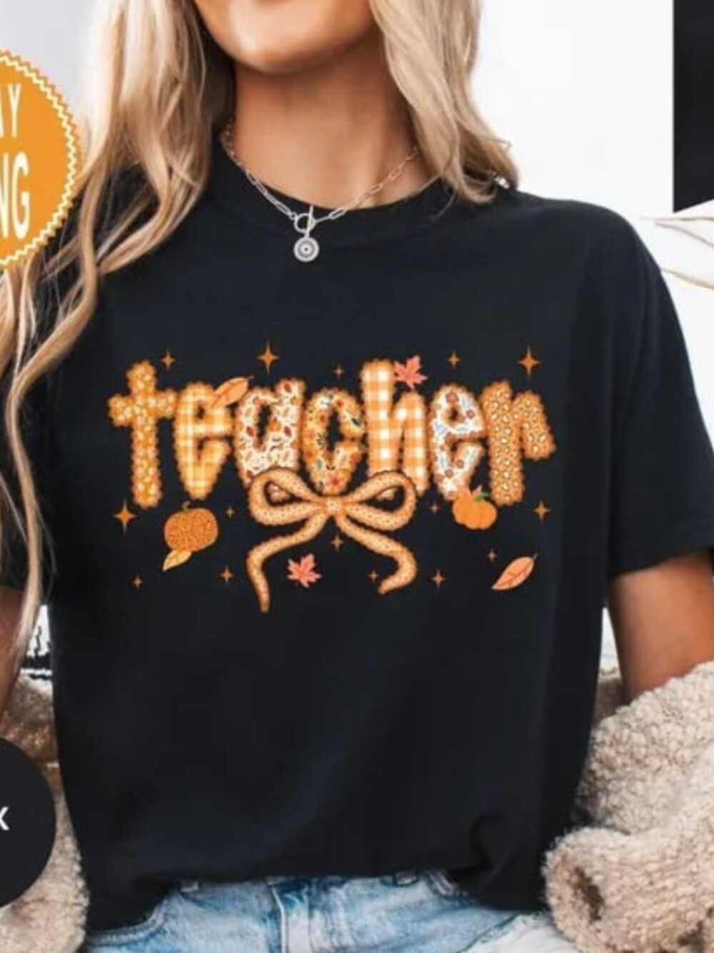 Autumn Teacher Shirt, Teaching Tee, Back To School Gift